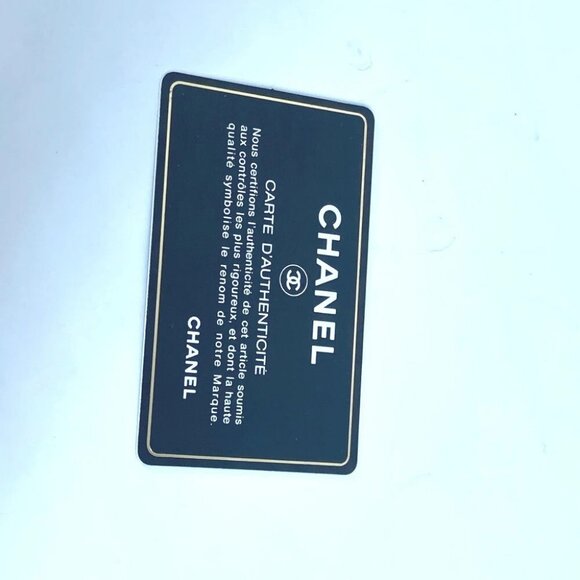 CHANEL Executive CC Shoulder Bag Tote Bag Caviar Leather White/SilverHardware - Picture 13 of 14